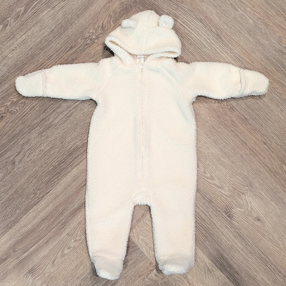 Old Navy Fleece Baby One-Piece Snowsuit